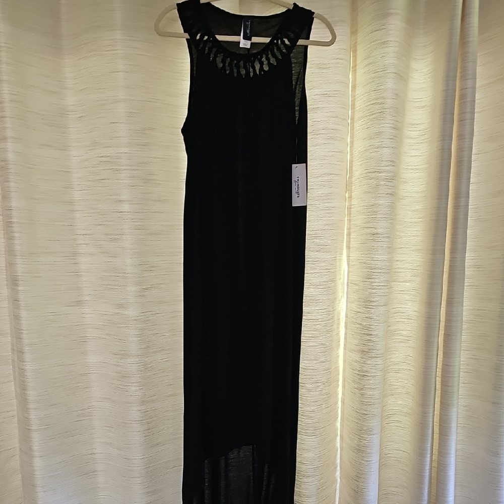 Swimsuits For All Black High Low Dress